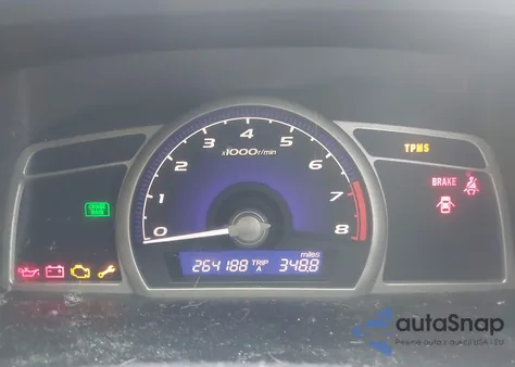 2008 Honda Civic Ex from USA, damaged, VIN 1HGFA15838L029130